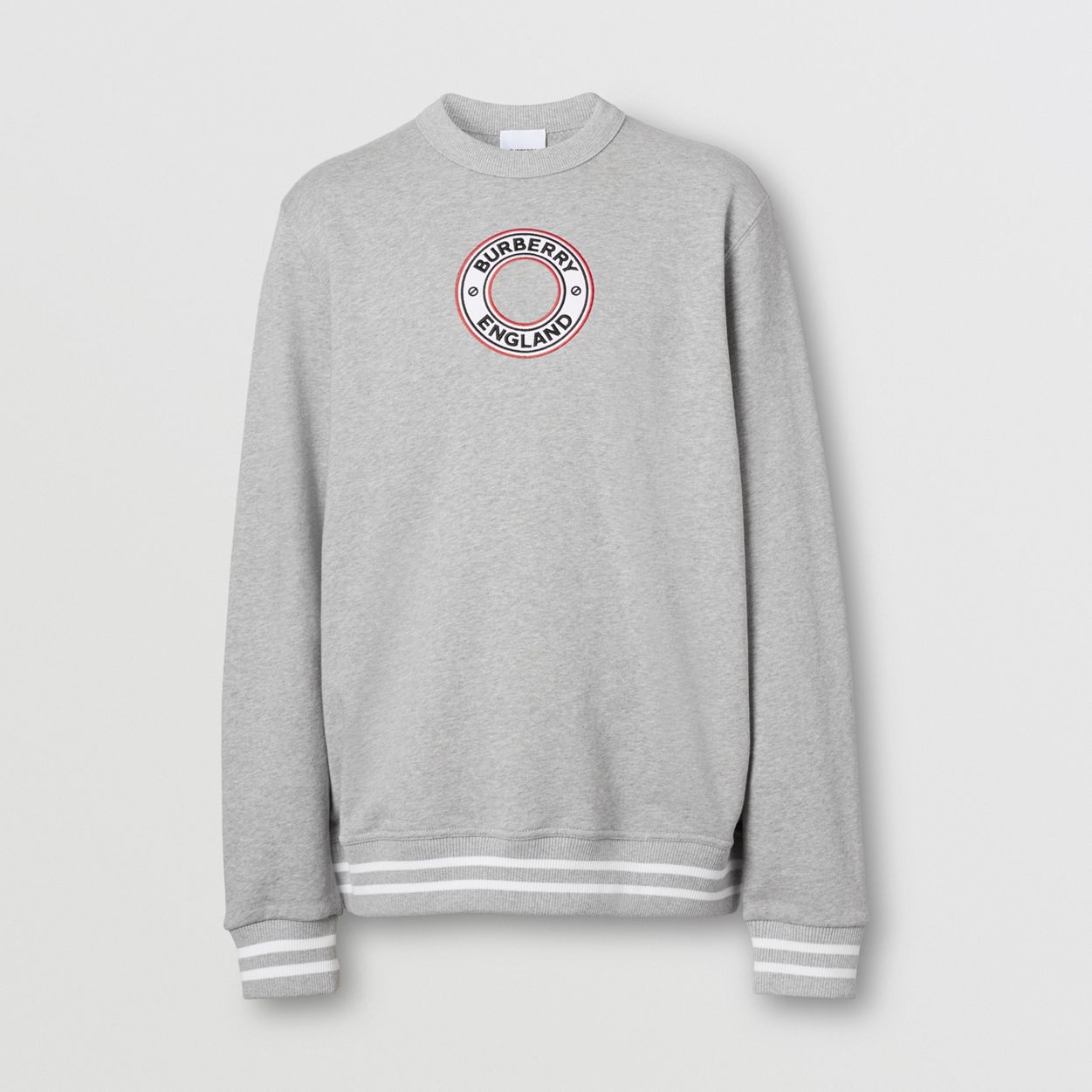 Logo Graphic Appliqué Cotton Sweatshirt - 1