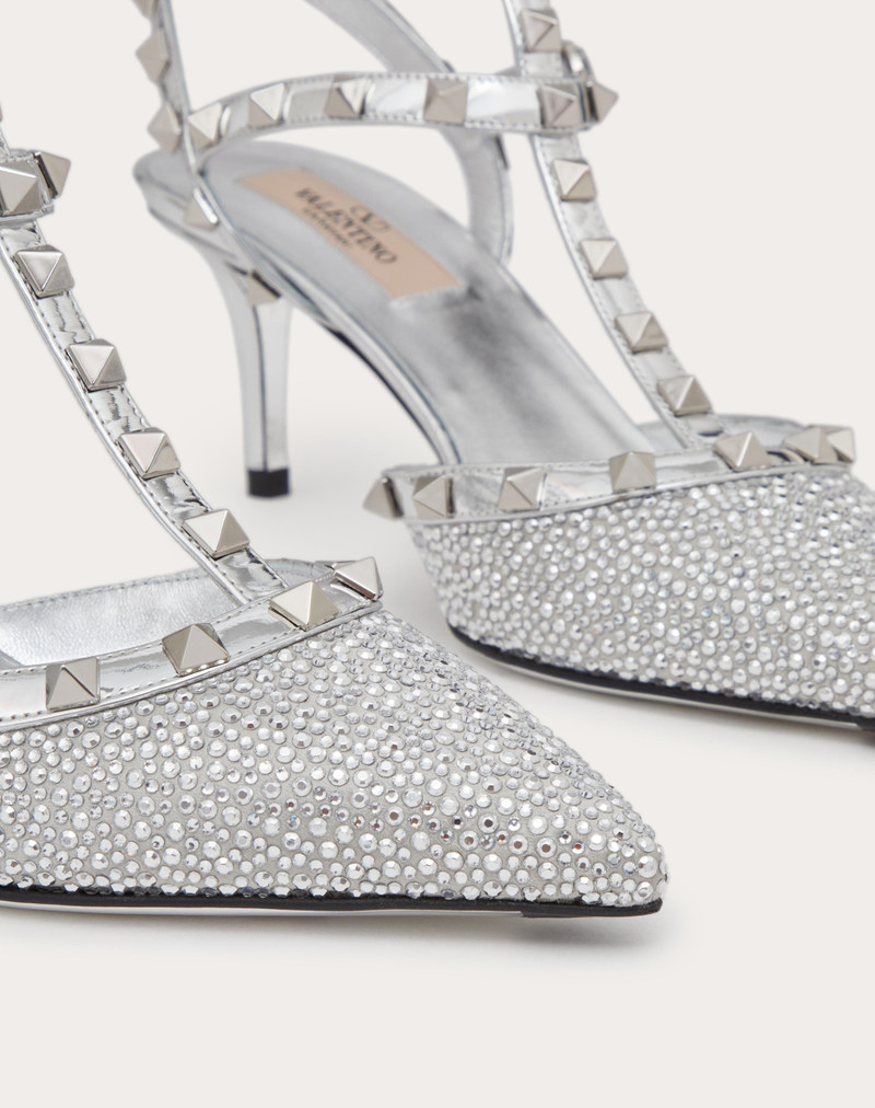 ROCKSTUD PUMP WITH CRYSTALS AND MICRO STUDS 65MM 5