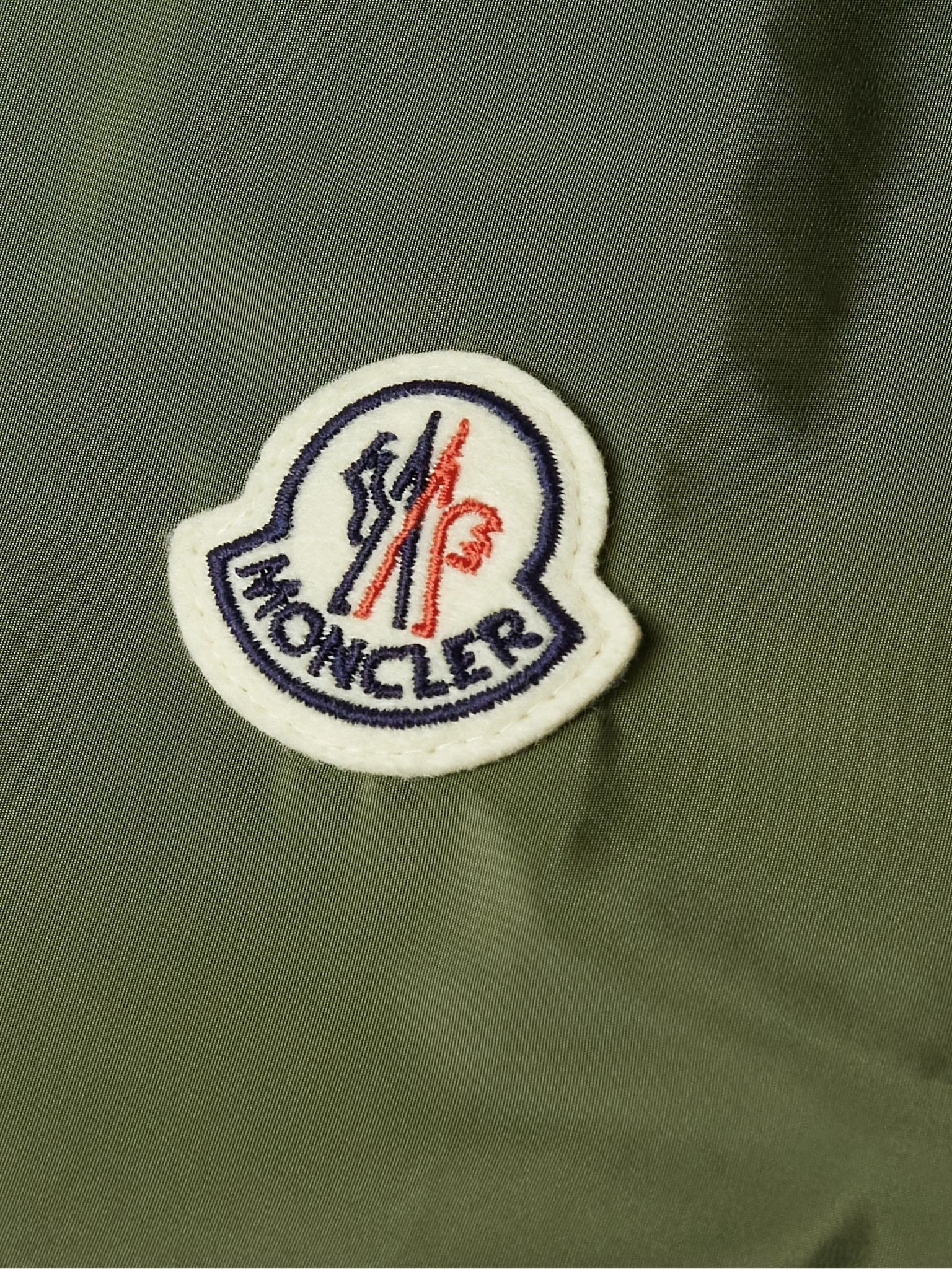 Montriond Logo-Appliquéd Nylon Jacket Green - 5