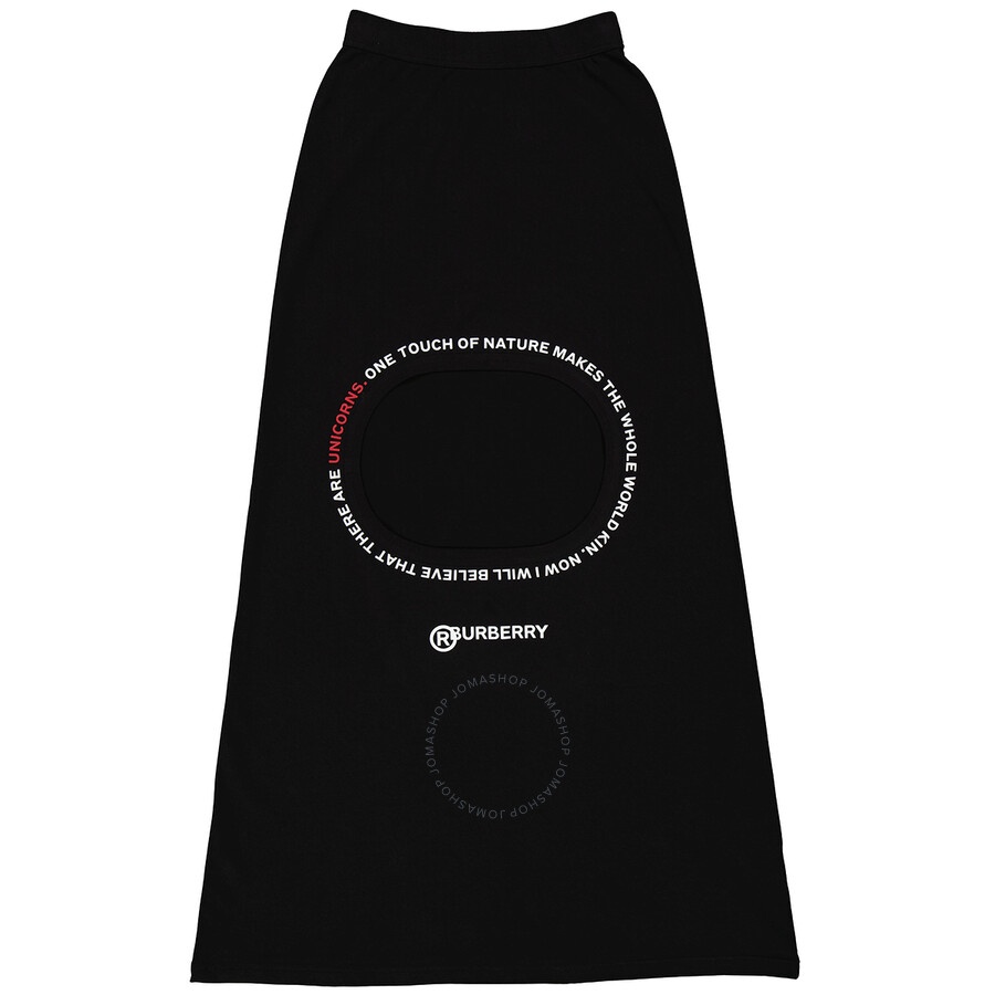 Burberry Montage Print Step-through Skirt - 2