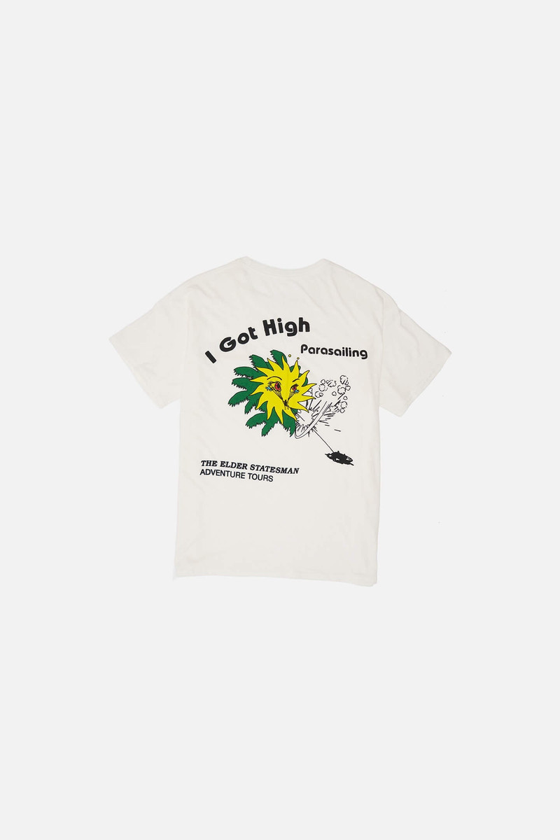 The Elder Statesman ADVENTURE TOURS TEE outlook