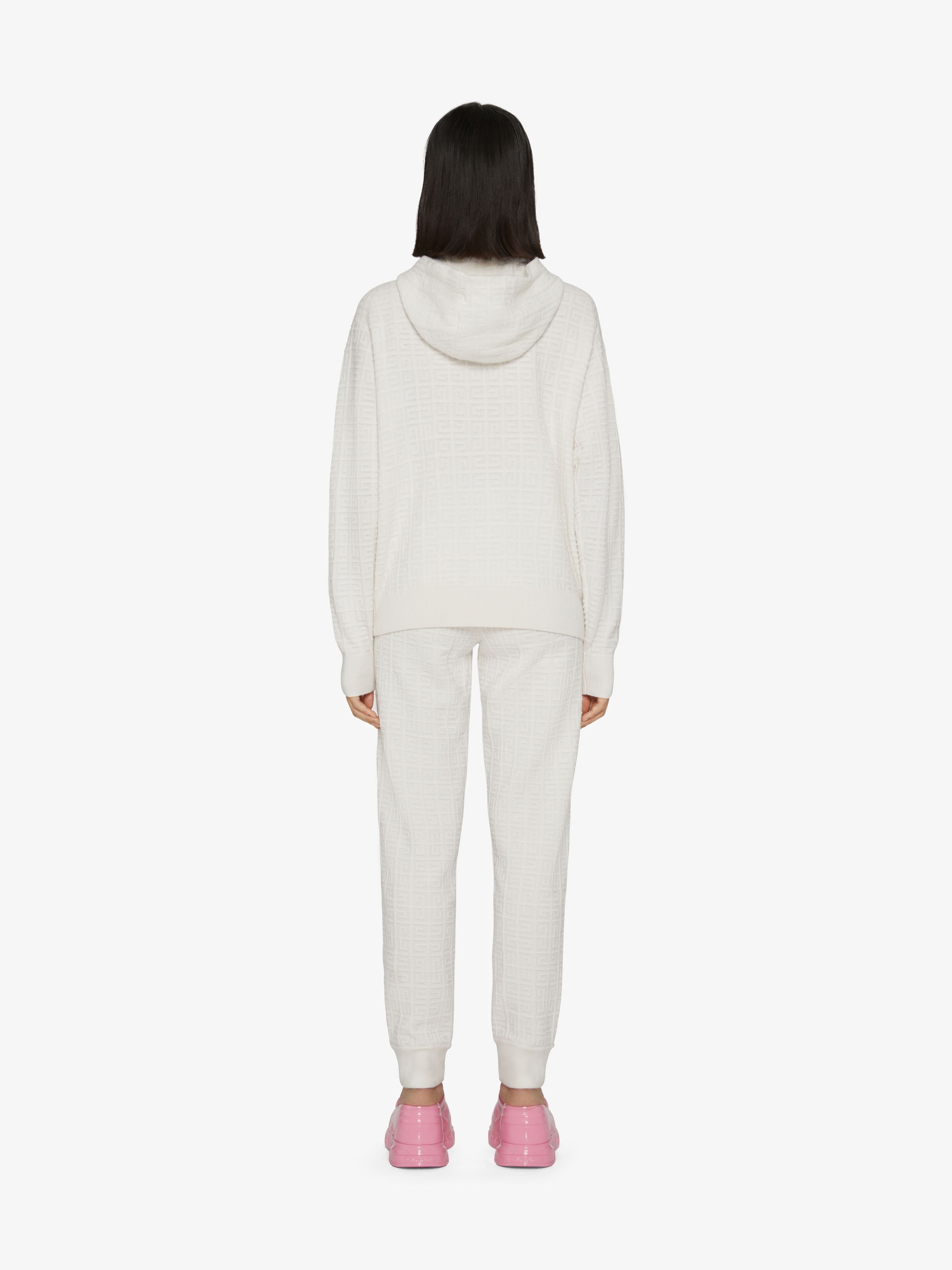 SLIM FIT JOGGER PANTS IN 4G CASHMERE - 4