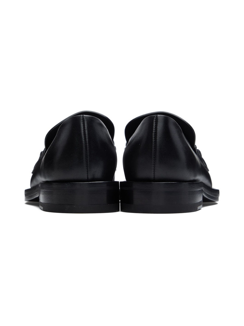 Black Square Toe Loafers 2