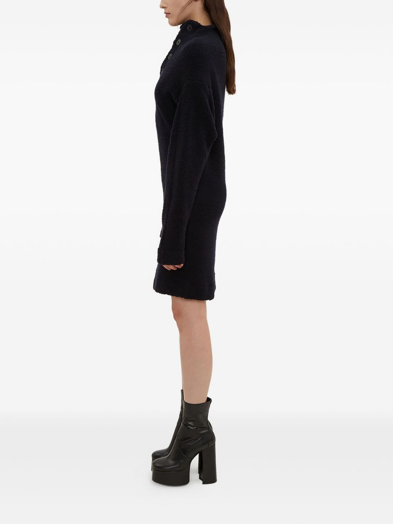 asymmetrical funnel-neck sweater dress 3