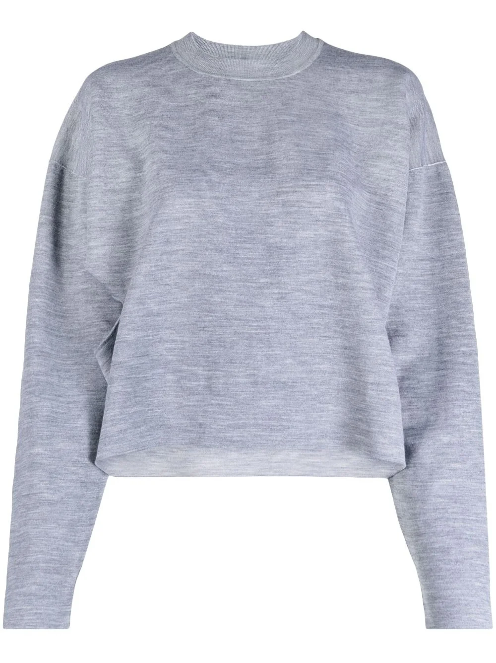 cut-out-detailing cropped jumper - 1