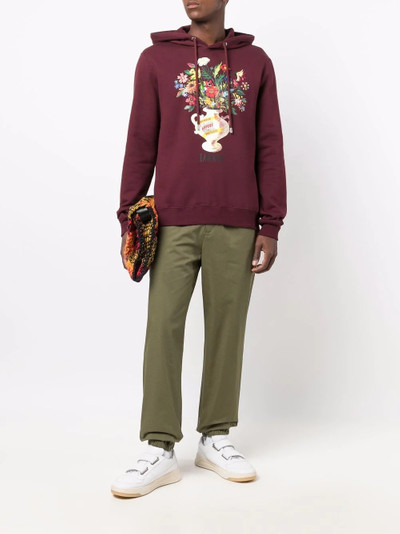 Lanvin graphic-print hoodie outlook