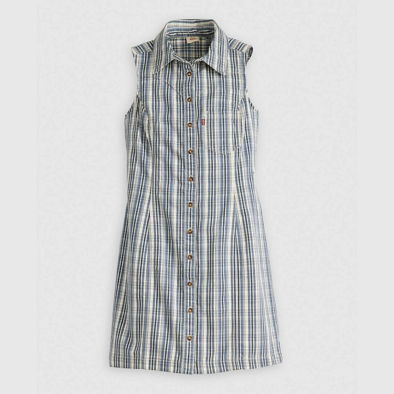 ZEDA DENIM DRESS - 1