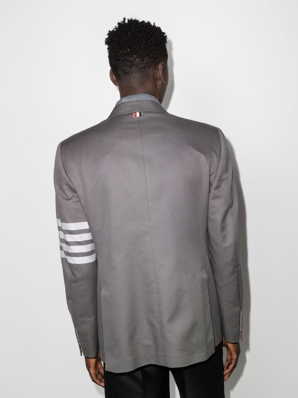 Engineered 4-Bar single-breasted blazer - 3