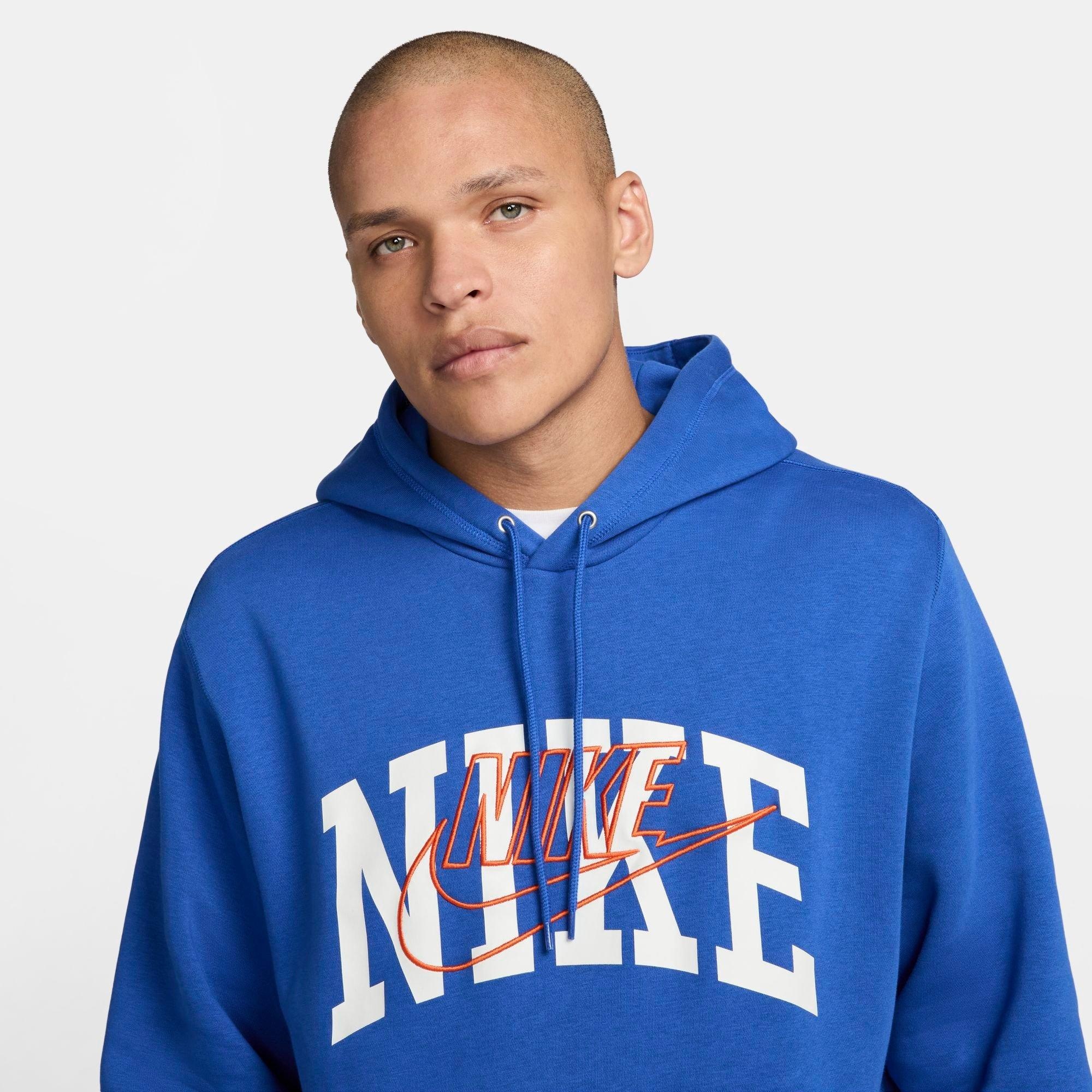 MEN'S NIKE CLUB FLEECE VARSITY GRAPHIC HOODIE - 3