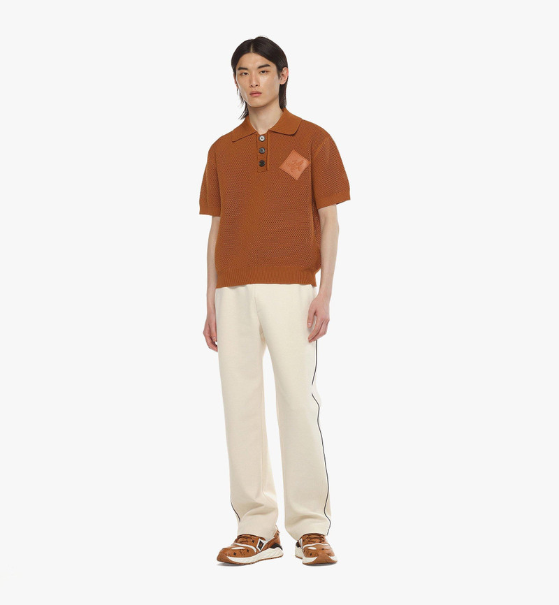 MCM Logo Patch Knit Polo outlook