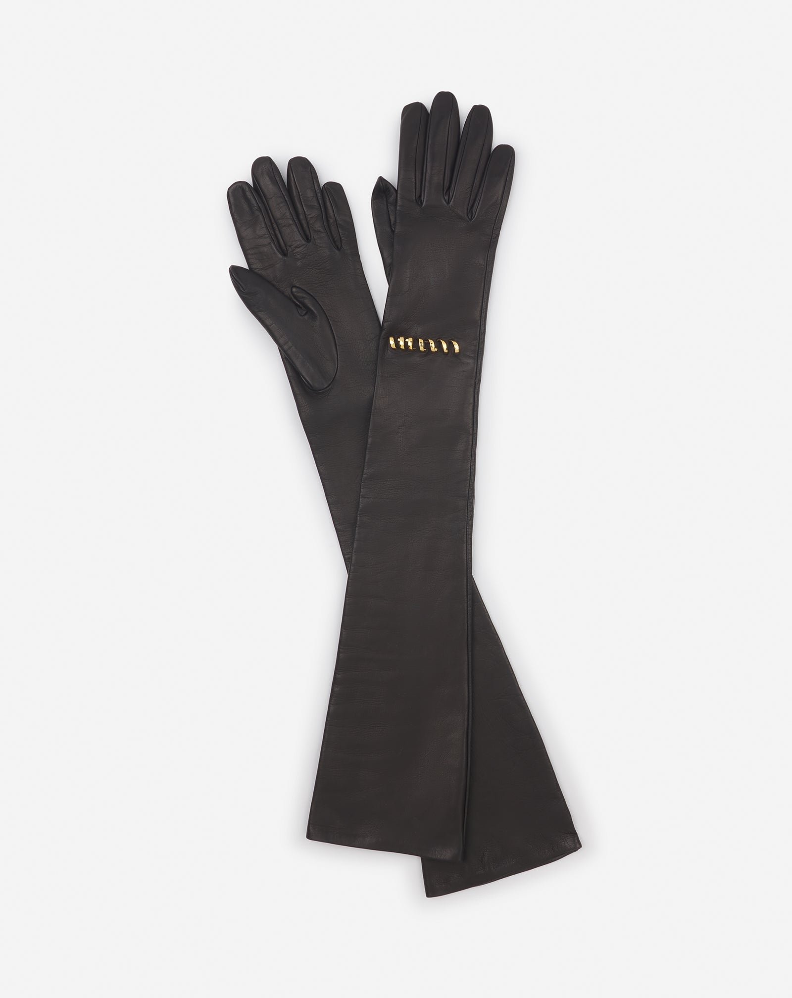 MELODIE LEATHER GLOVES - 4