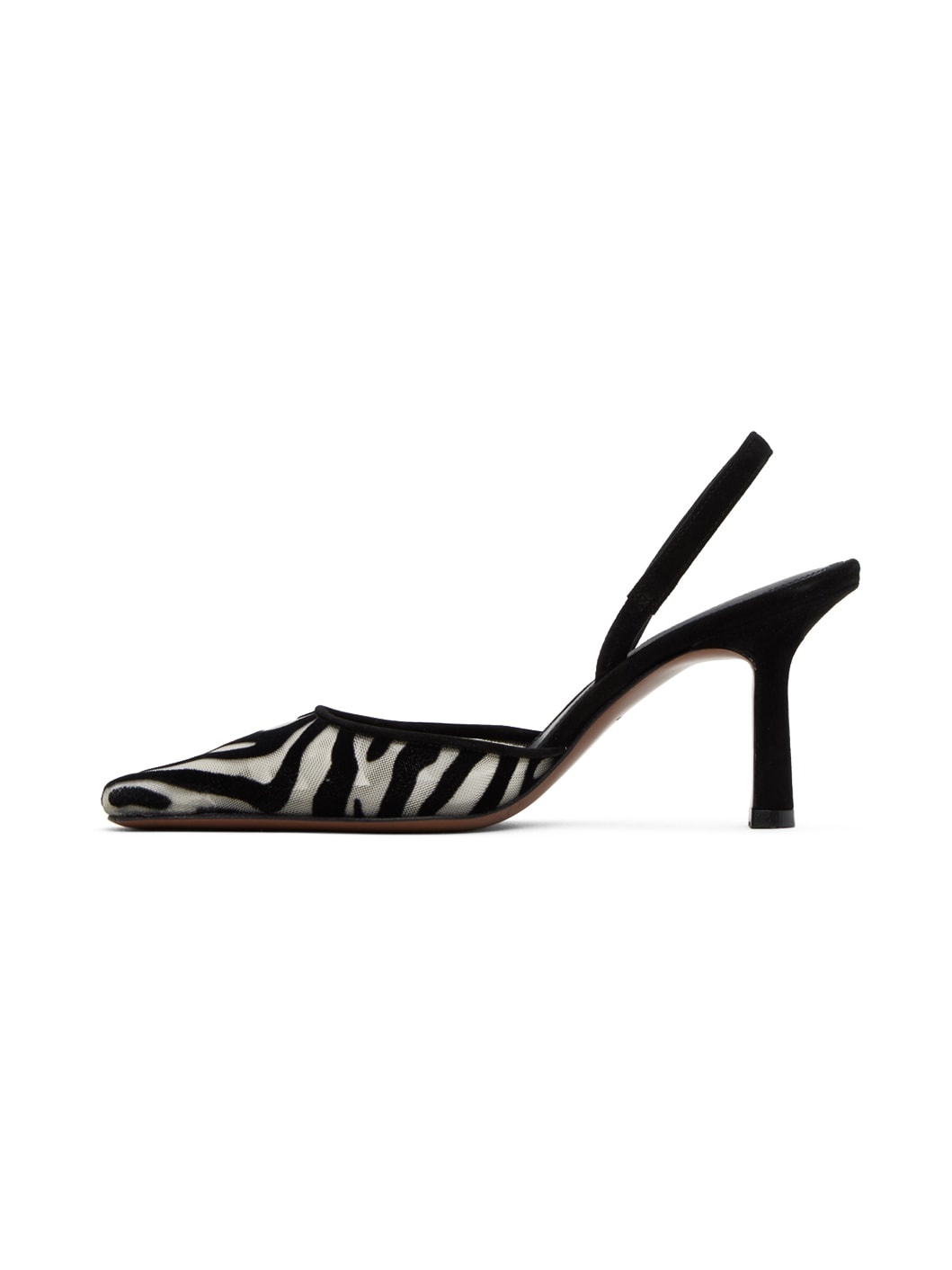 Black & White Bella Heels - 3