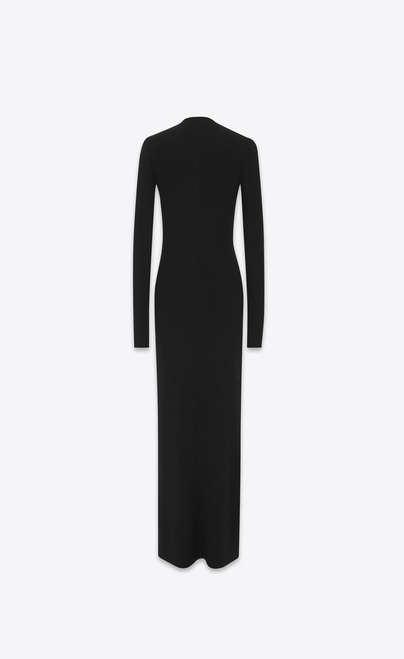 long dress in wool 3