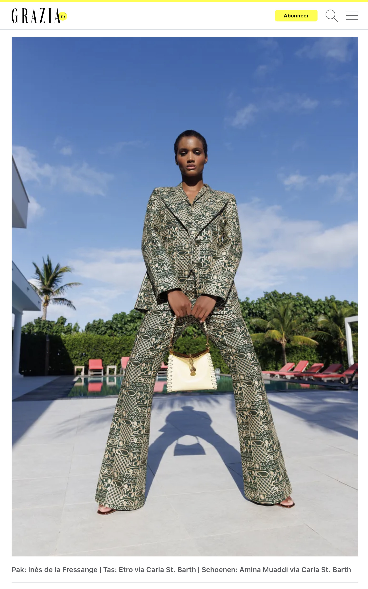 Etro – Vela Mini Con Infilature Giallino - 8