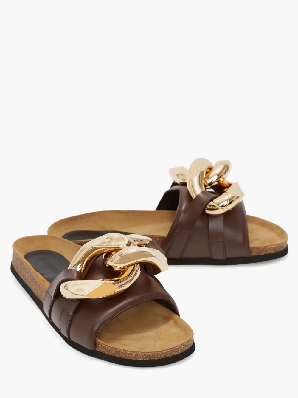 WOMEN'S CHAIN LOAFER SLIDES - 2