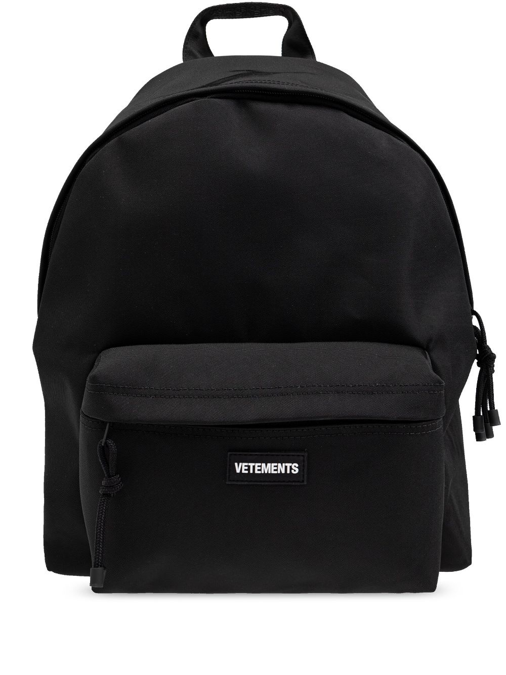 logo-appliqué backpack - 1