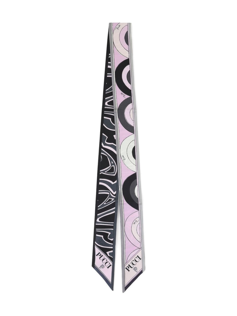 Printed silk foulard - 1