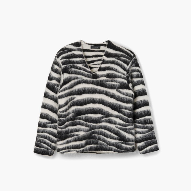 THE BRUSHED ZEBRA SWEATER - 1