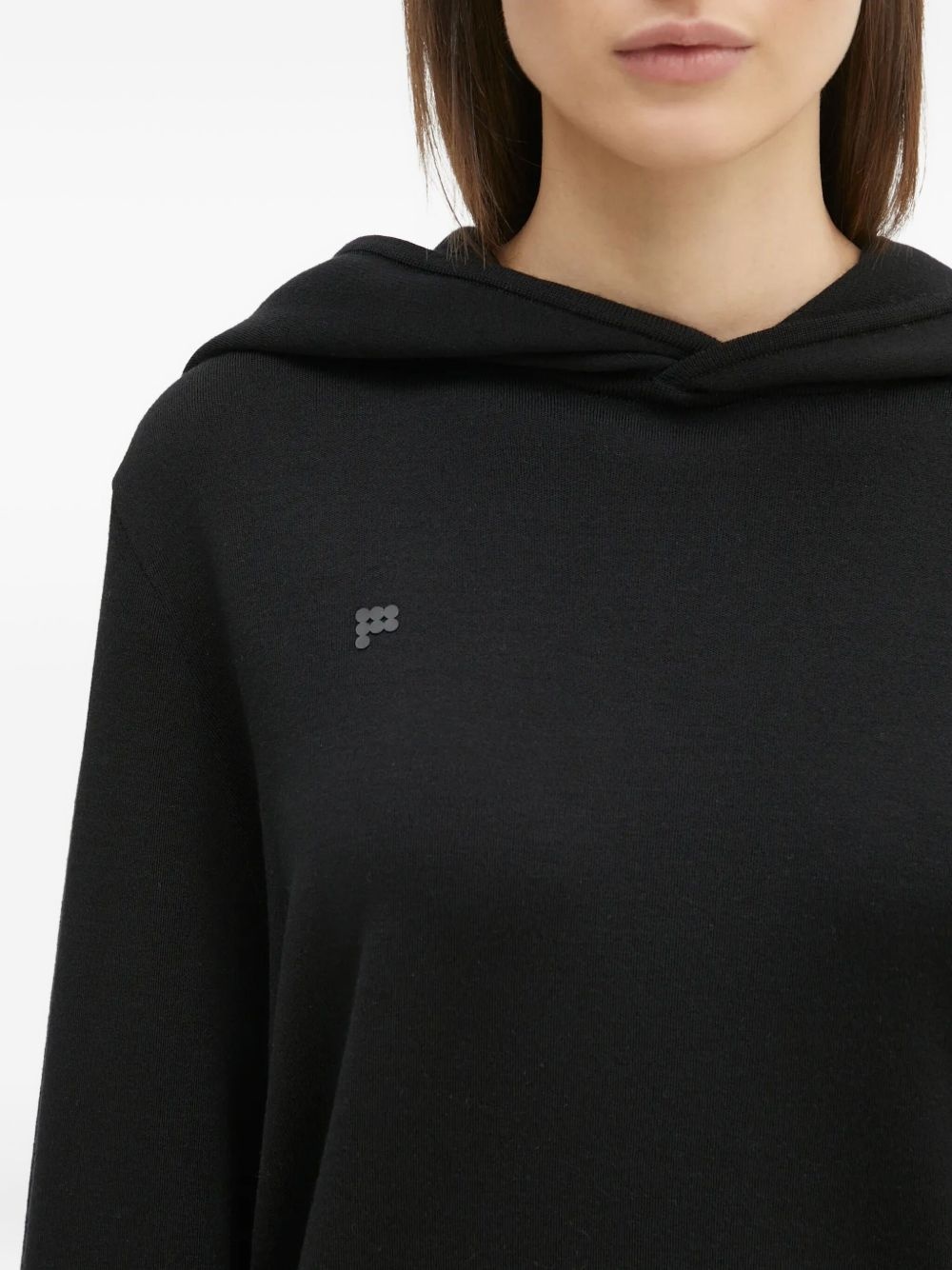 balloon-sleeve hoodie - 4