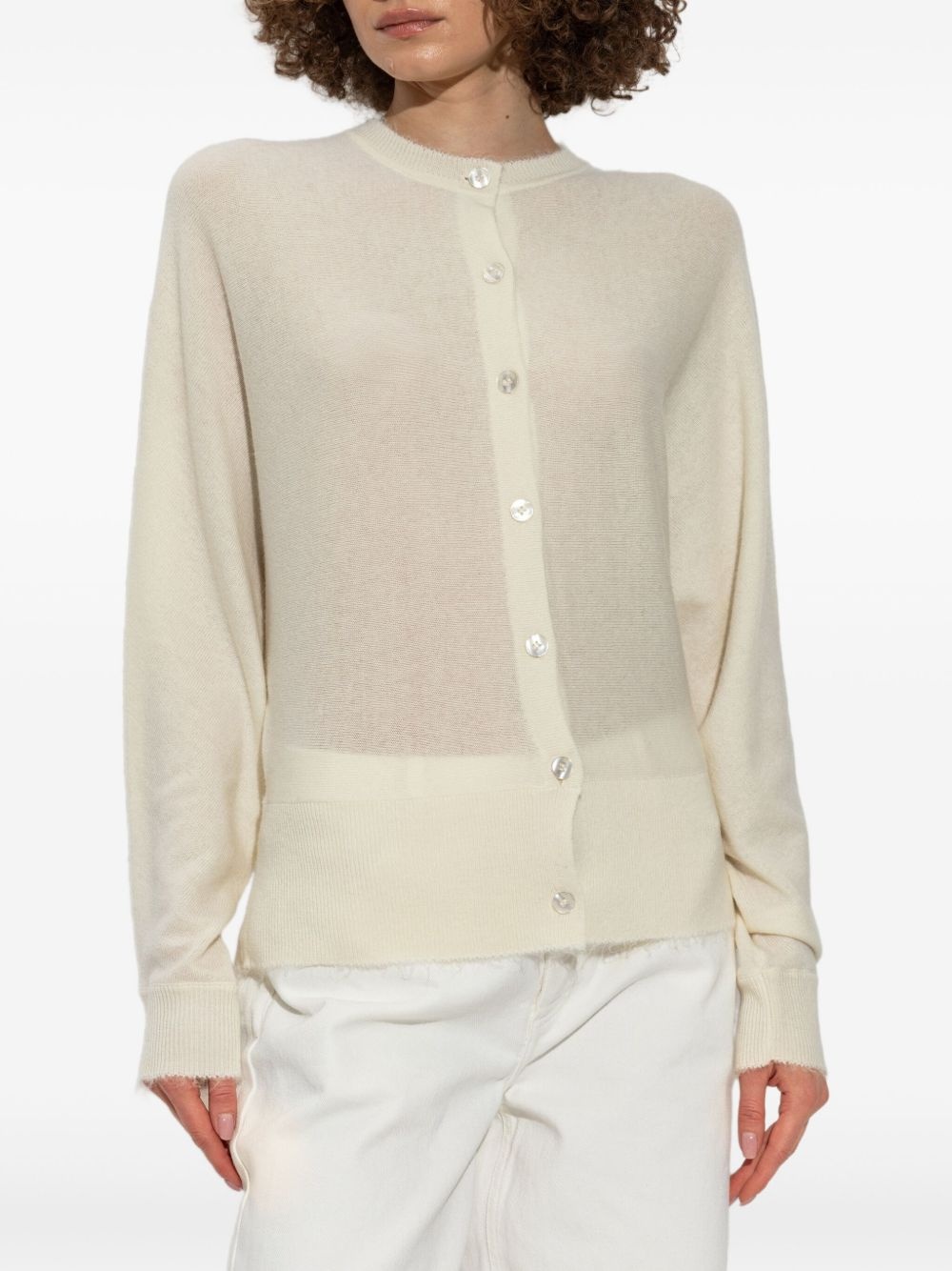 button-down cardigan - 3
