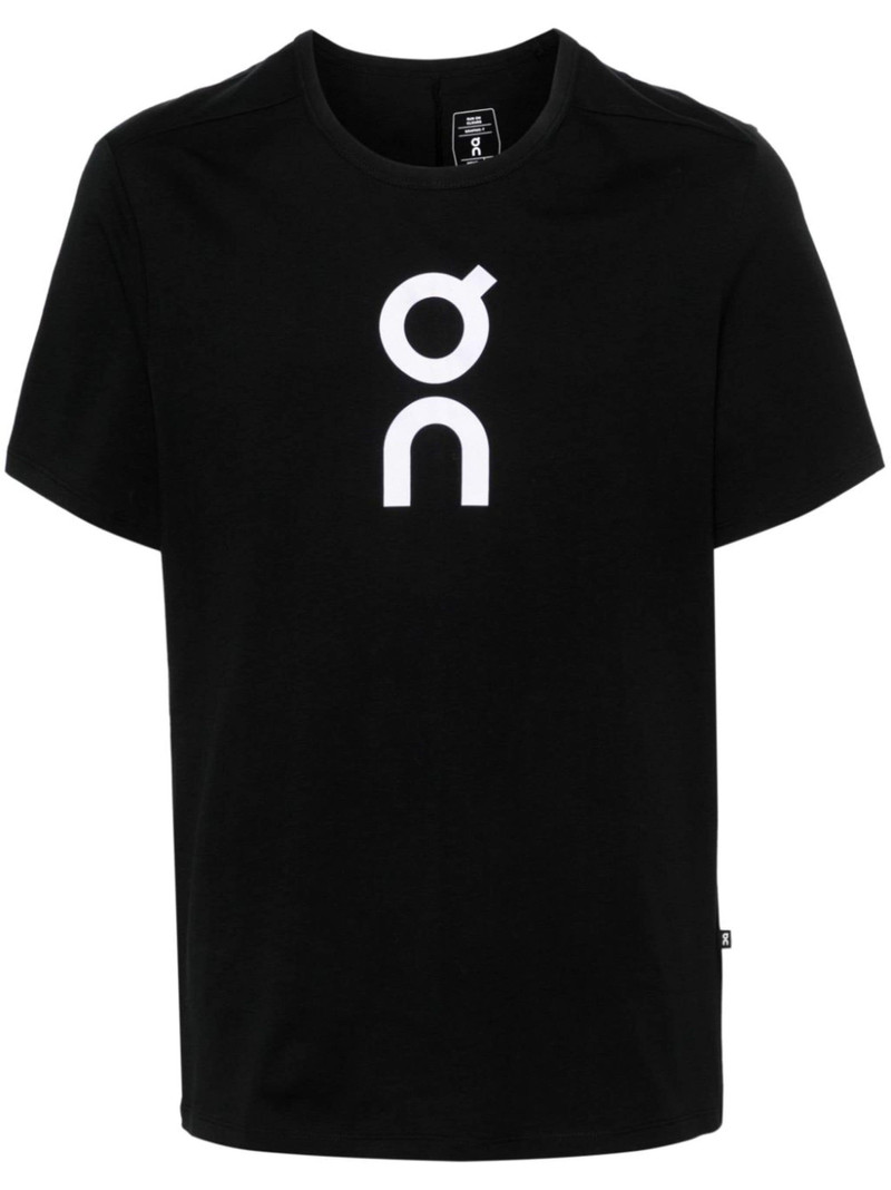 monogram-print T-shirt - 1