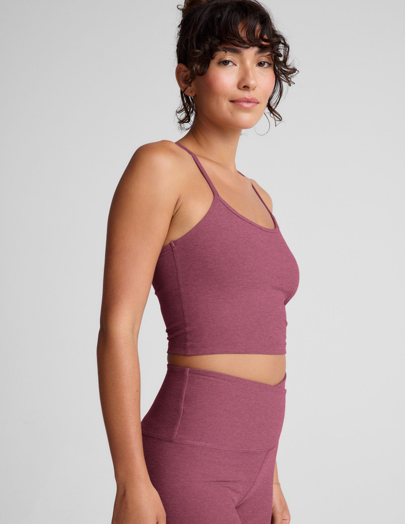 BEYOND YOGA Spacedye Slim Racerback Cropped Tank outlook