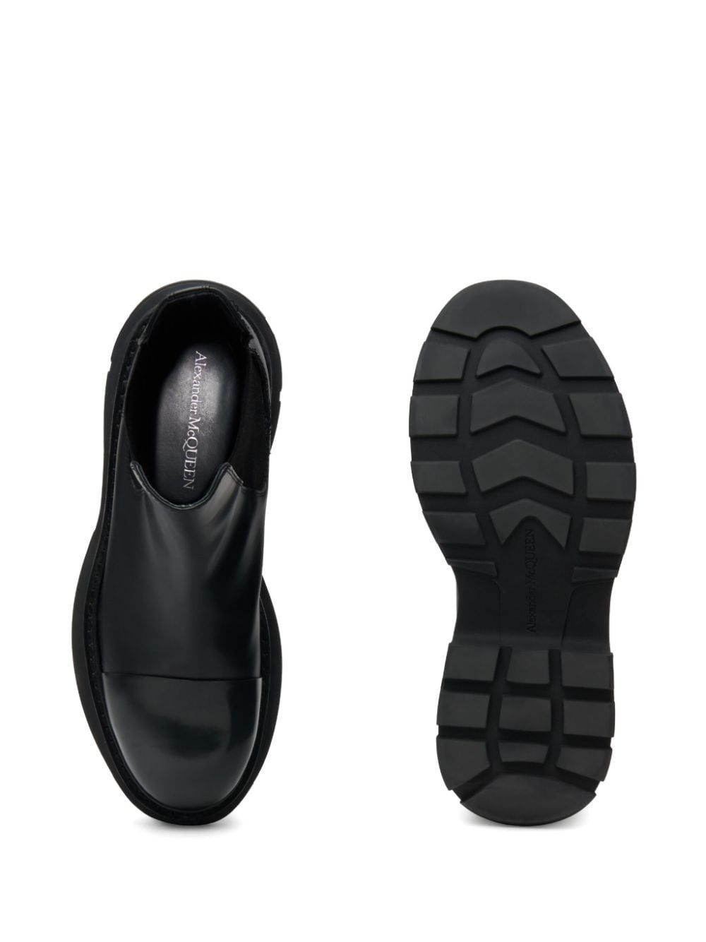 Leather chelsea boots - 4