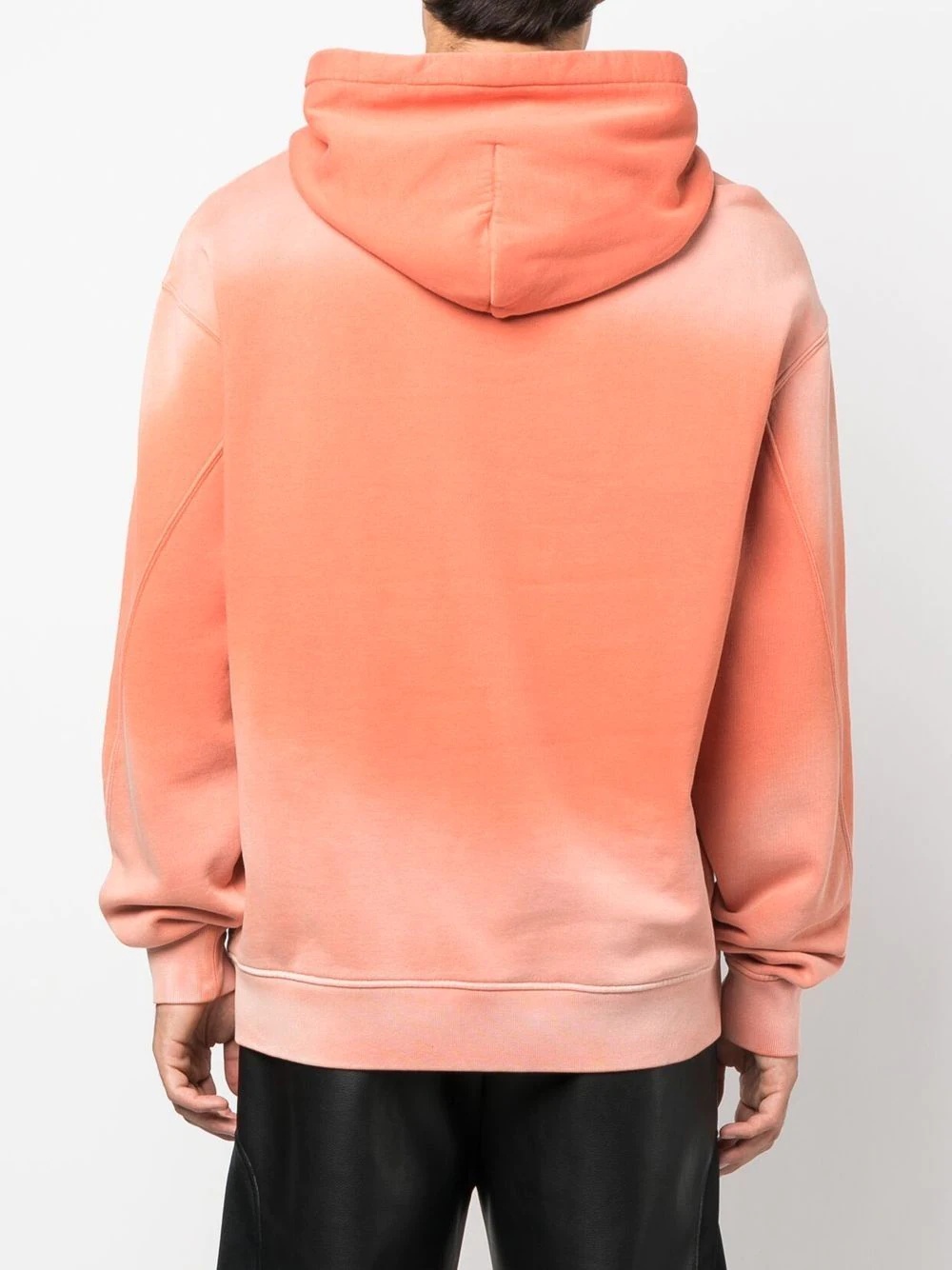 ombré glitter-logo pullover hoodie - 5