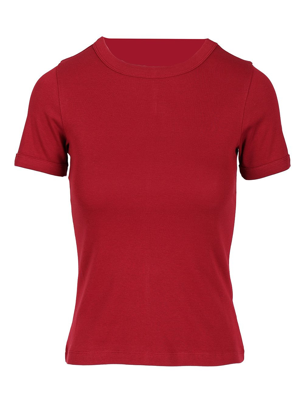 Slim-Fit T-Shirt Bordeaux - 1