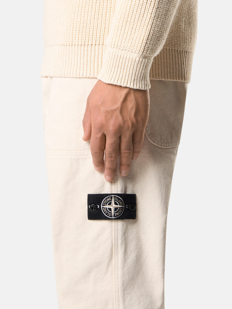 3100001 NATURAL COTTON GABARDINE_STONE ISLAND RAW BEAUTY 3