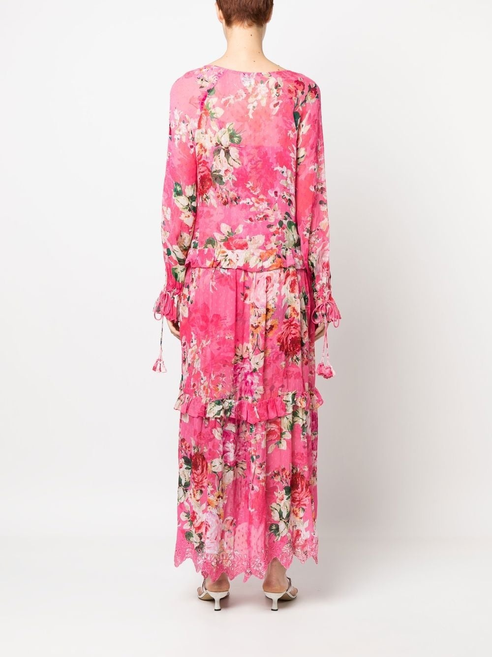Tula floral-print tiered dress - 4
