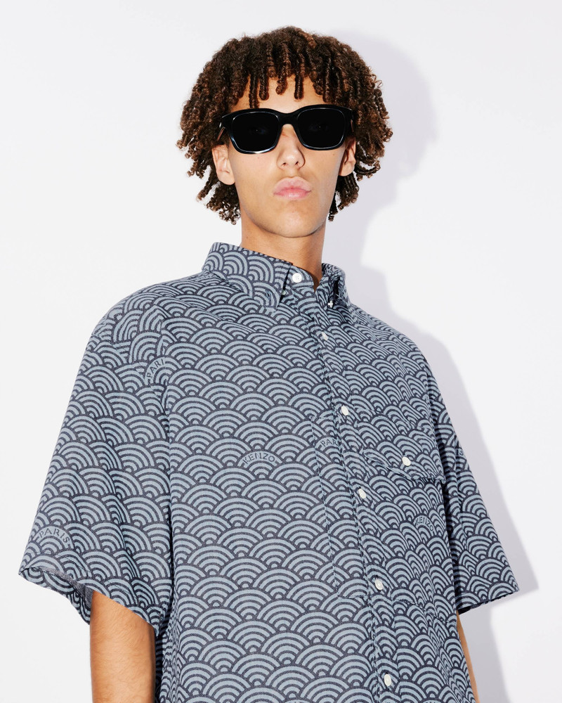 'KENZO Seigaiha' denim shirt 6