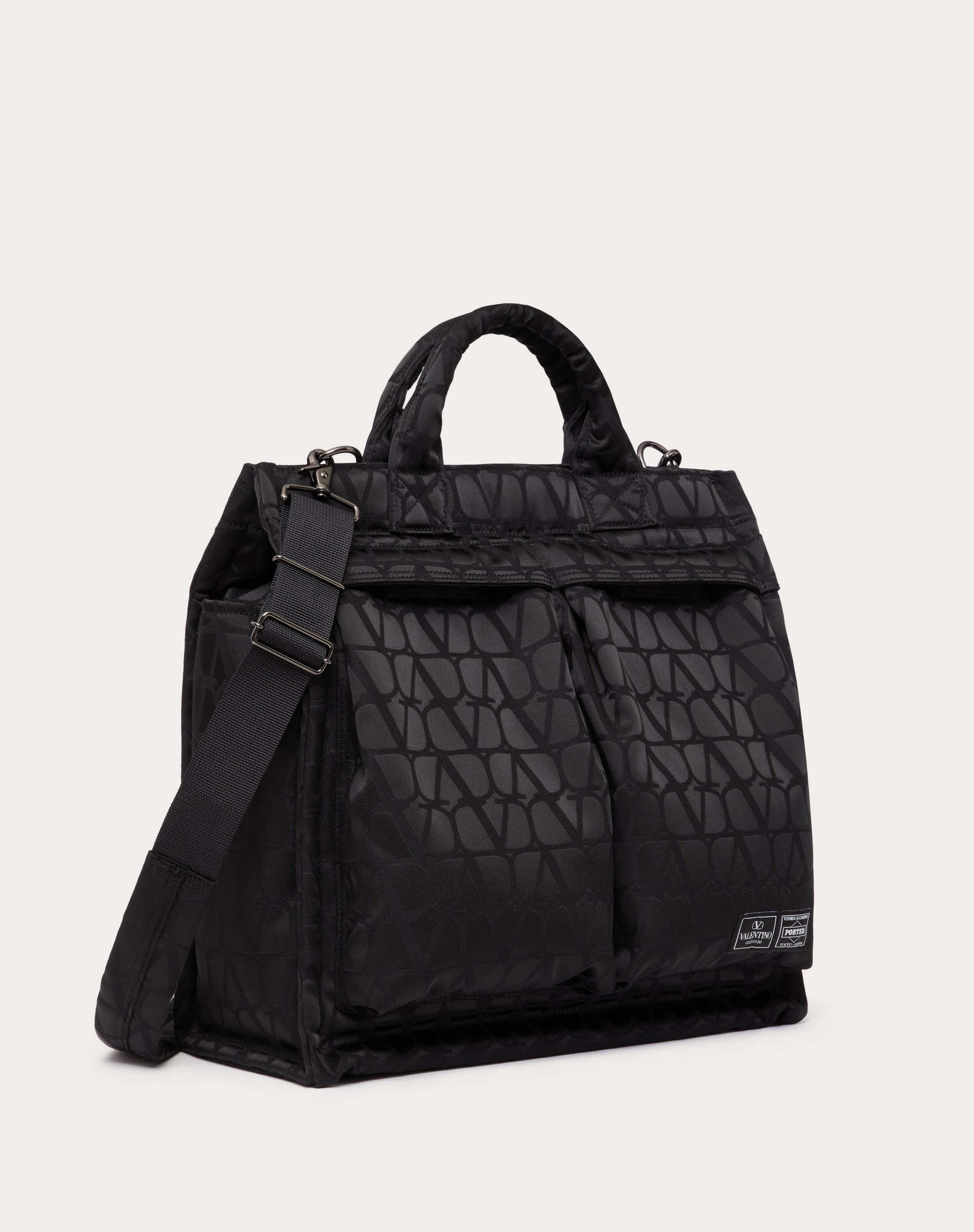 VALENTINO GARAVANI AND PORTER 2WAY VERTICAL TOTE BAG - 3