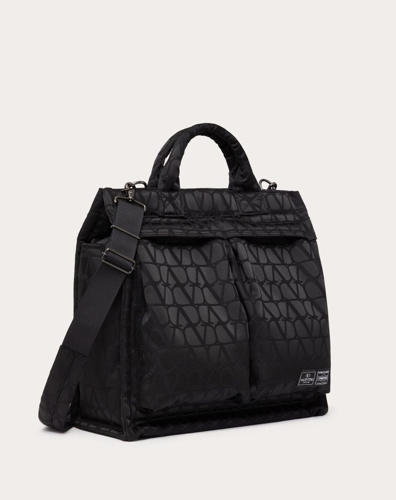 VALENTINO GARAVANI AND PORTER 2WAY VERTICAL TOTE BAG 3