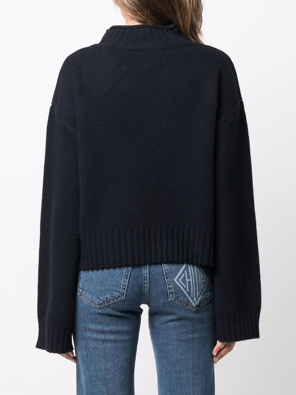 mock neck jumper - 4