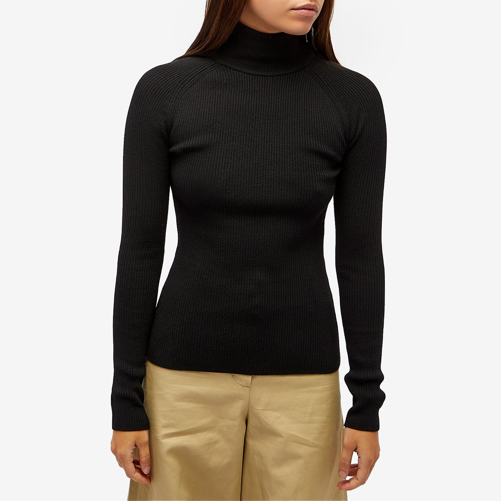 Max Mara Canard Fitted High Neck Jumper - 2