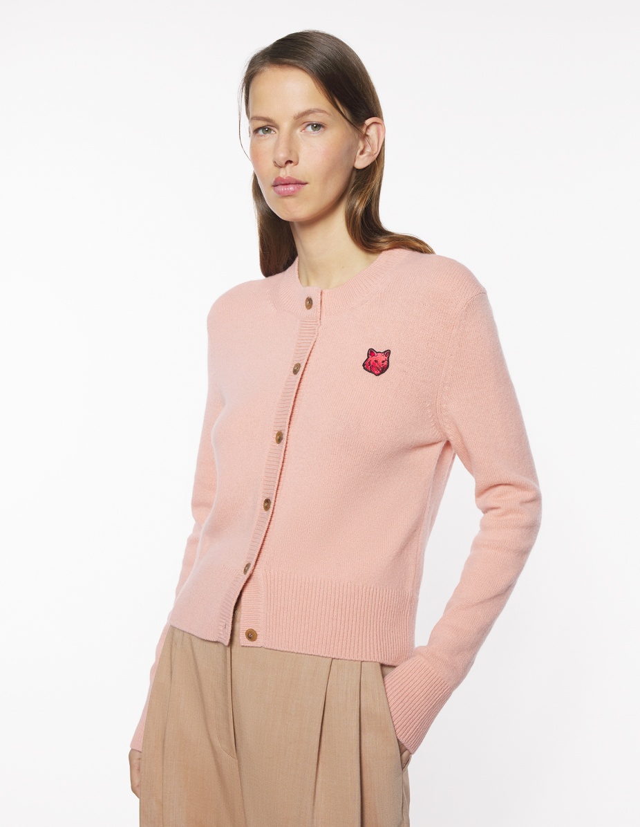 CNY BOLD FOX HEAD REGULAR CARDIGAN - 3
