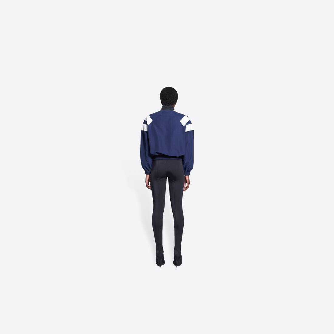 Women's Sporty B Regular Tracksuit Jacket   in Indigo - 5