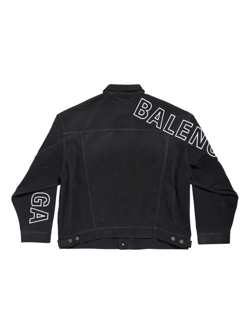 BALENCIAGA Black에 큰 맞는 재킷 개요 outlook
