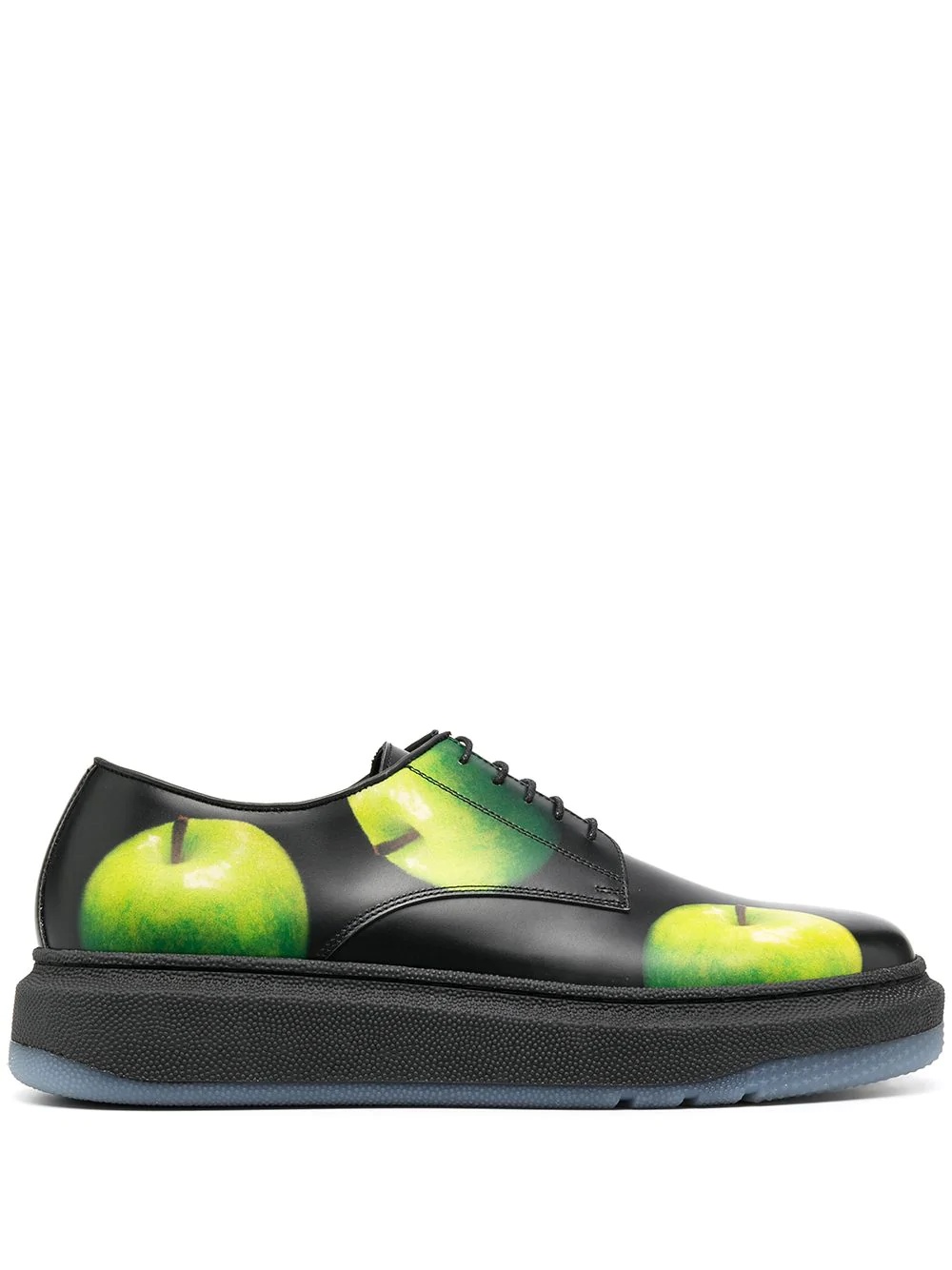 apple print sneakers - 1