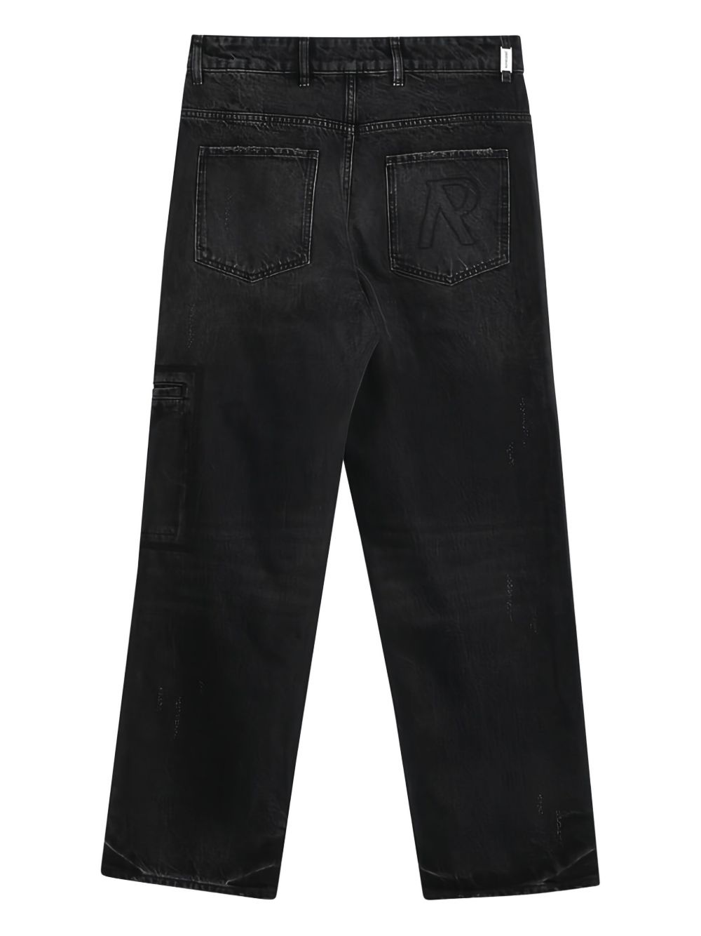 utility-pocket jeans - 7