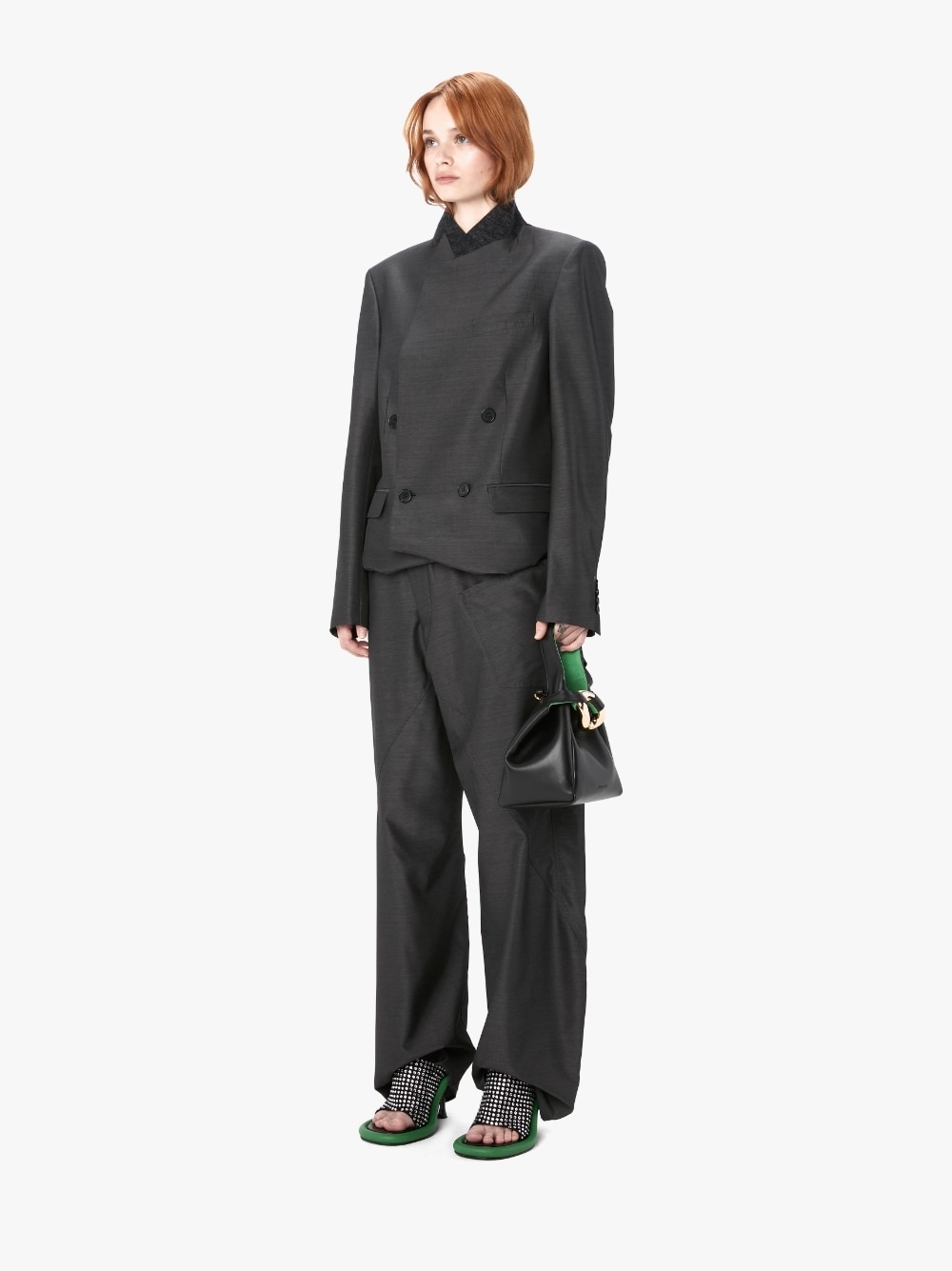TWISTED WORKWEAR WOOL TROUSERS - 5