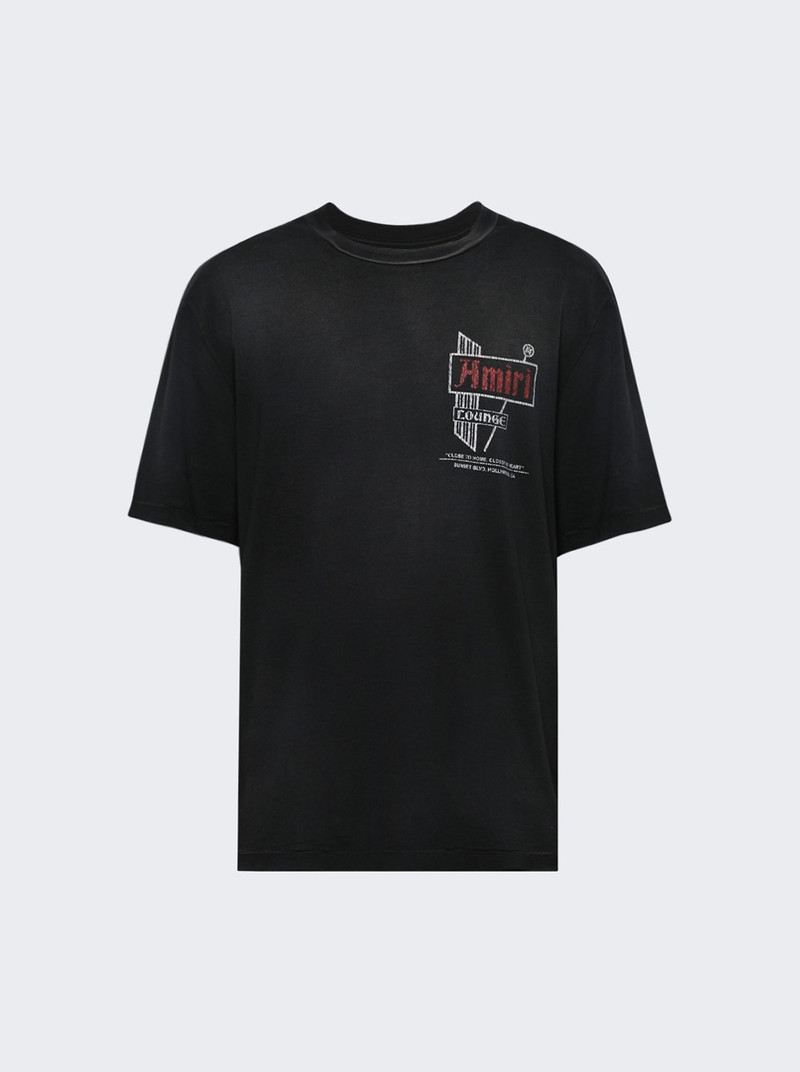 Vintage Lounge Tee Black - 1