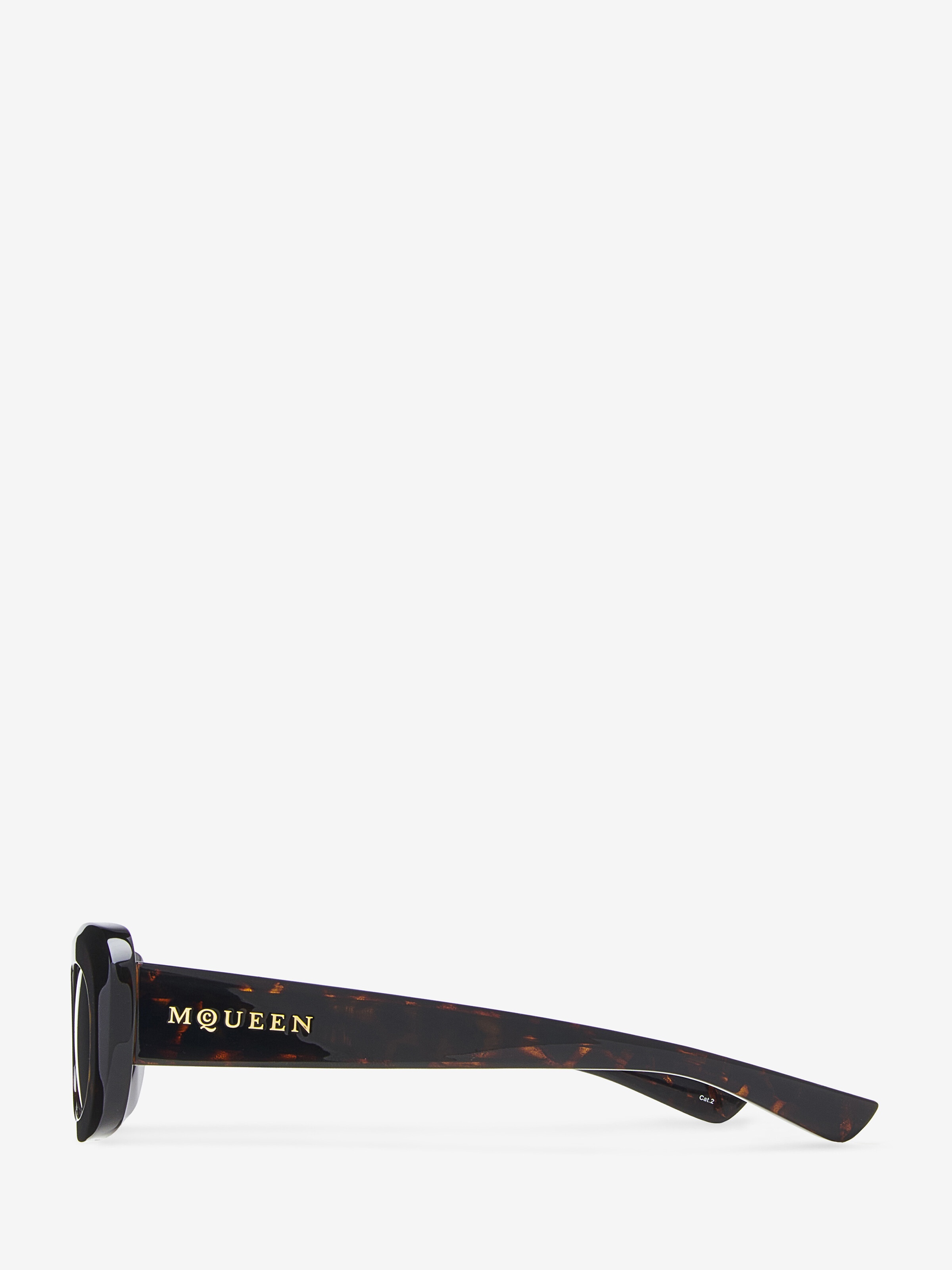 McQueen Logo Oval Sunglasses - 4