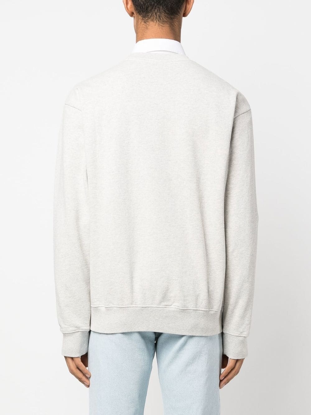 logo-print crew-neck sweatshirt - 5