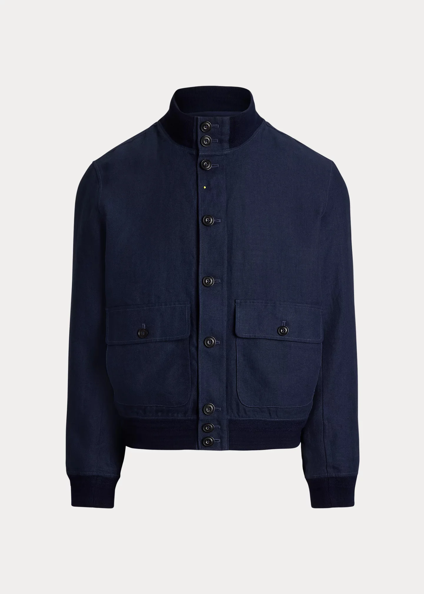 The Barrett Linen Herringbone Jacket - 1