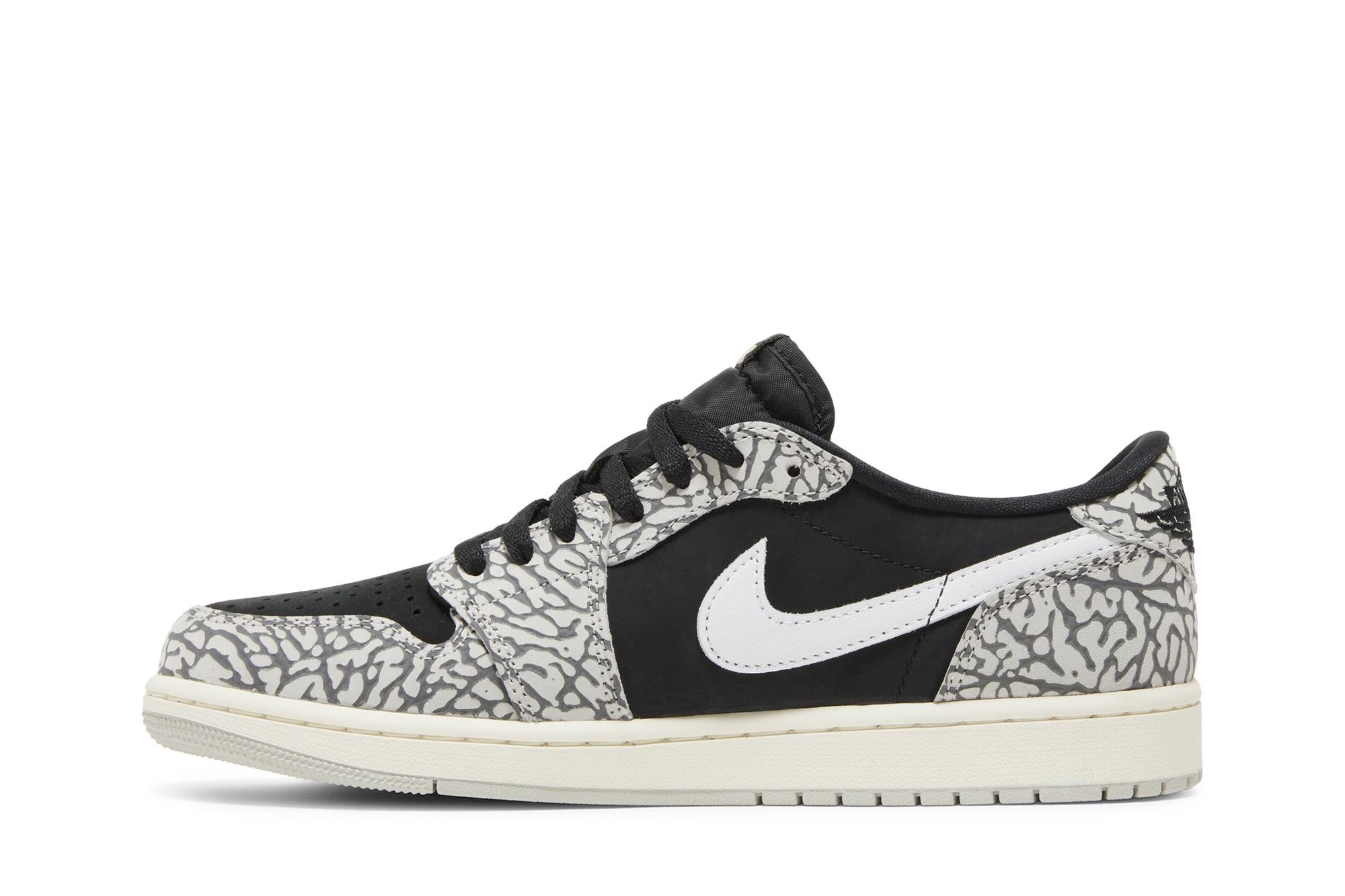 Air Jordan 1 Retro Low OG 'Black Cement' - 3