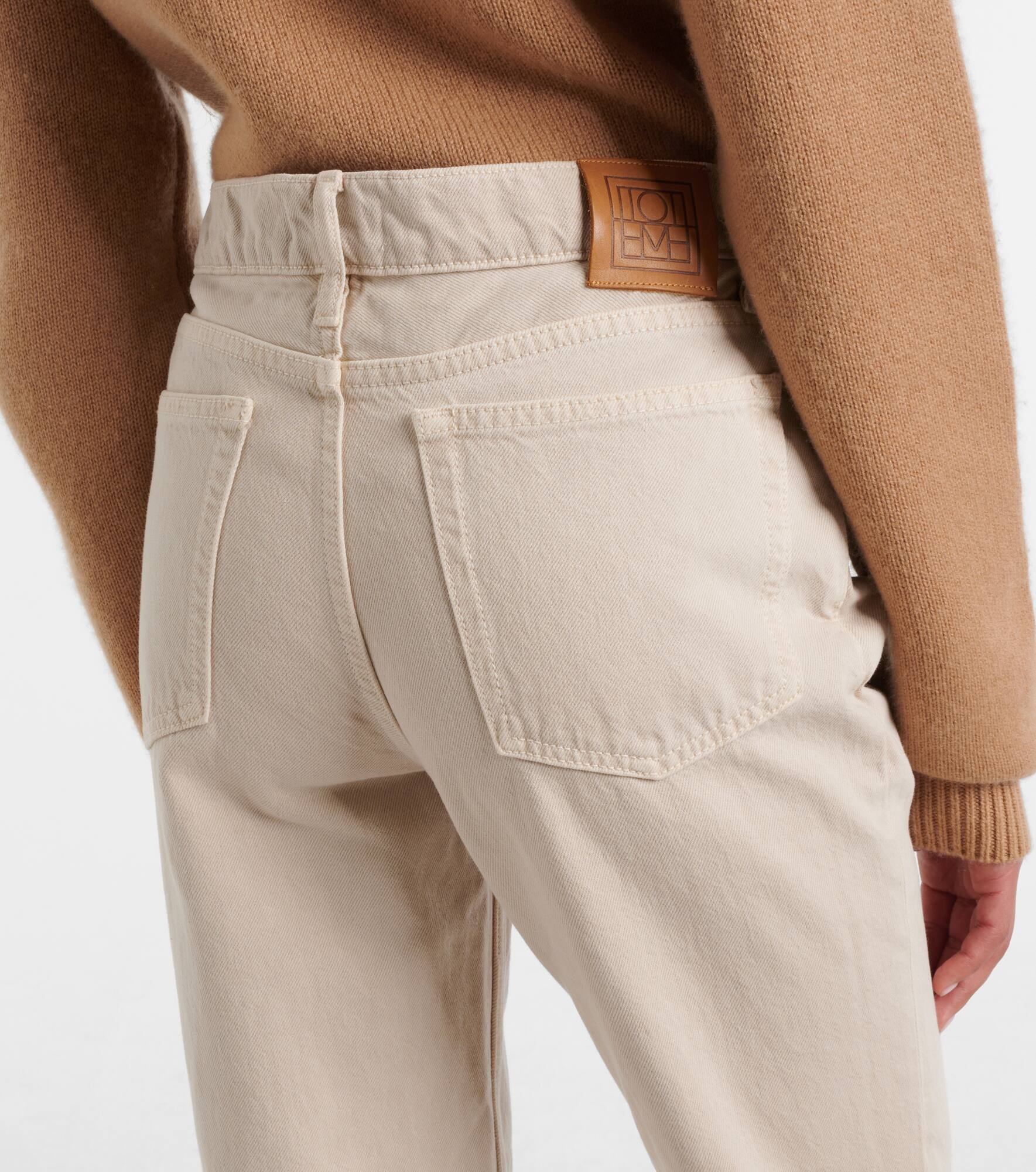 Low-rise tapered jeans - 6