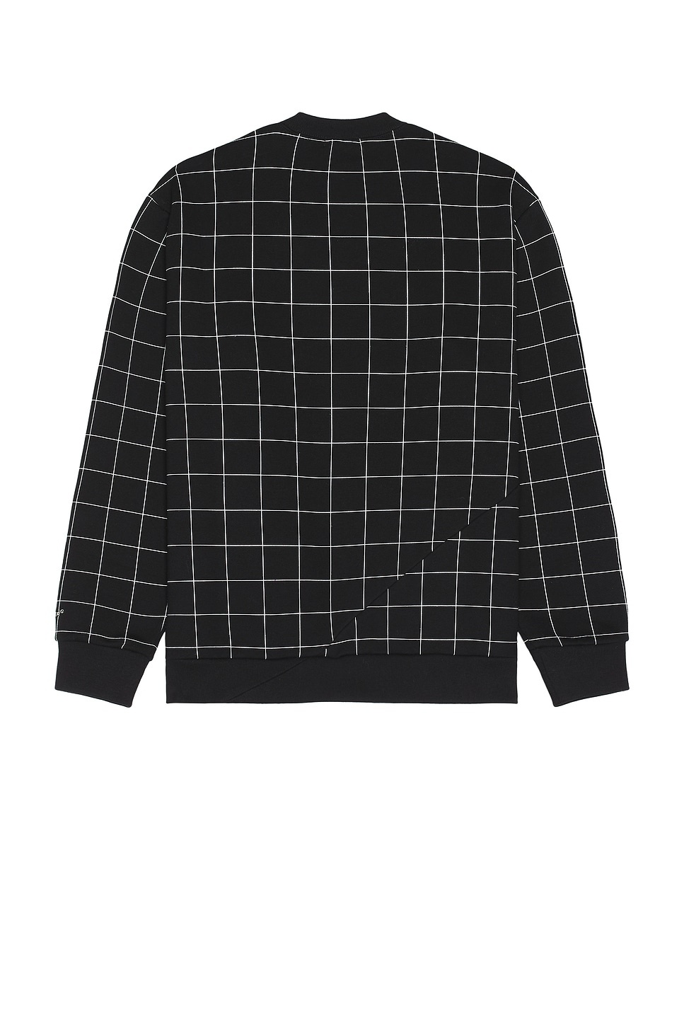 Grid Print Sweater - 2