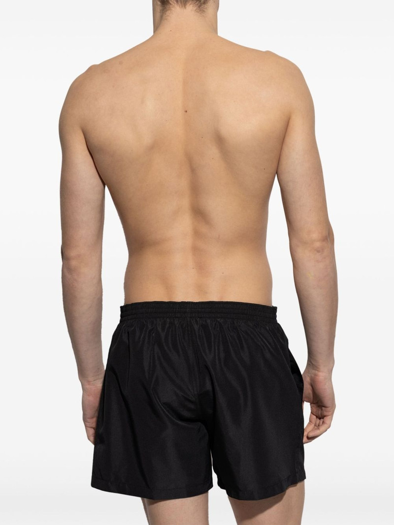 logo-appliqué swim shorts 3
